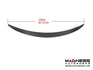 Maserati Quattroporte GT Sedan Rear Spoiler - Carbon Fiber Maserati Quattroporte GT Sedan Rear Spoiler - Carbon Fiber